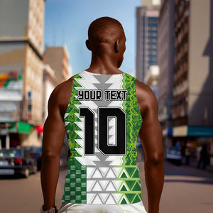 Custom Nigeria National Football Men Tank Top Naija Super Eagles - African Pride