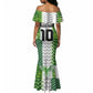 Custom Nigeria National Football Mermaid Dress Naija Super Eagles - African Pride