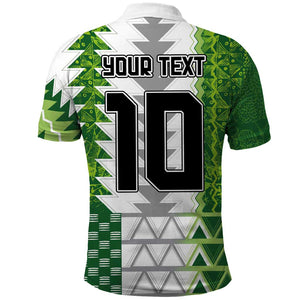 Custom Nigeria National Football Polo Shirt Naija Super Eagles - African Pride