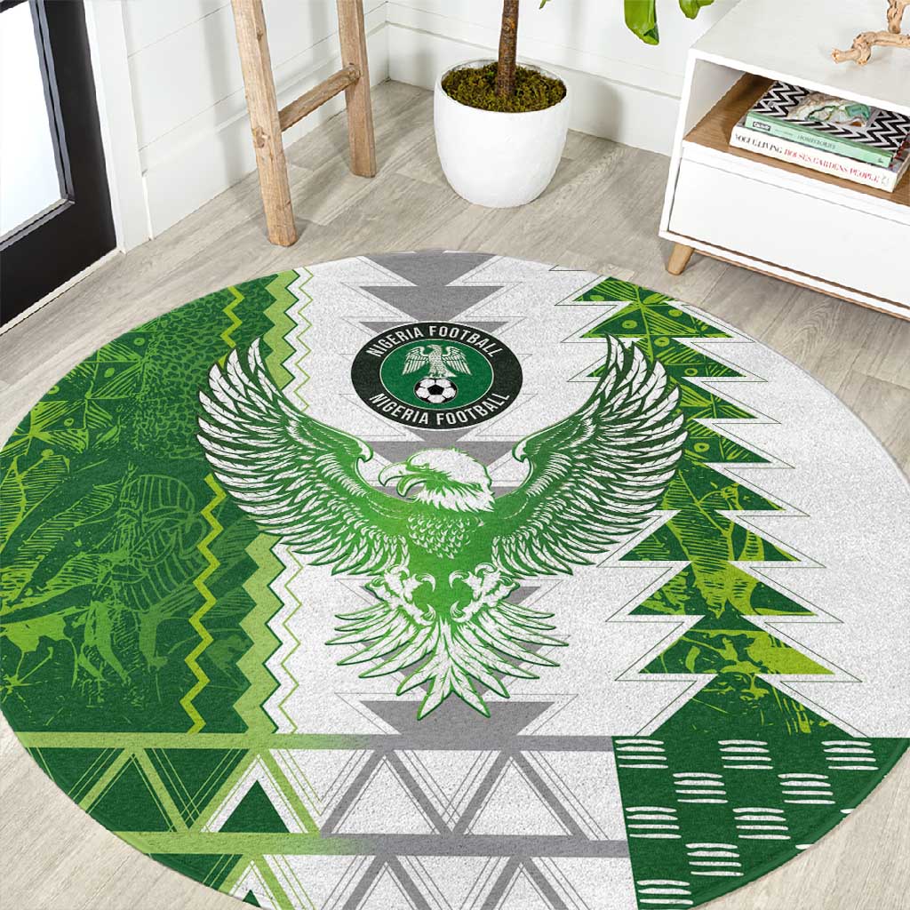 Nigeria National Football Round Carpet Naija Super Eagles - African Pride