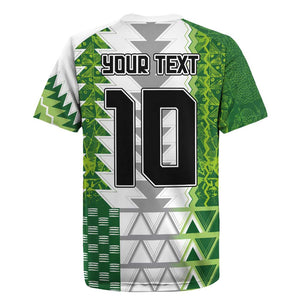 Custom Nigeria National Football Rugby Jersey Naija Super Eagles - African Pride