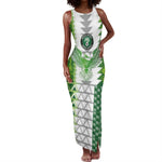 Custom Nigeria National Football Tank Maxi Dress Naija Super Eagles - African Pride