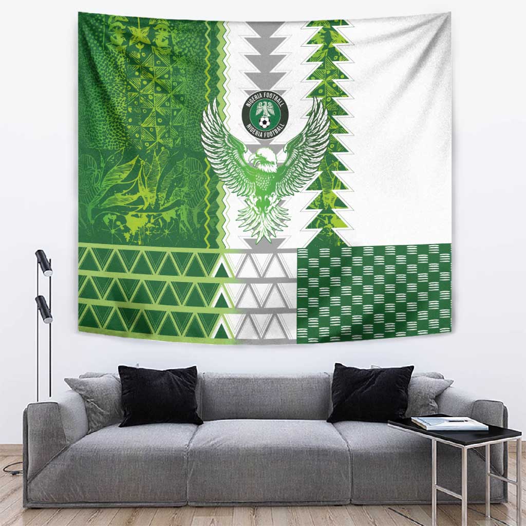 Nigeria National Football Tapestry Naija Super Eagles - African Pride
