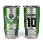 Custom Nigeria National Football Tumbler Cup Naija Super Eagles - African Pride