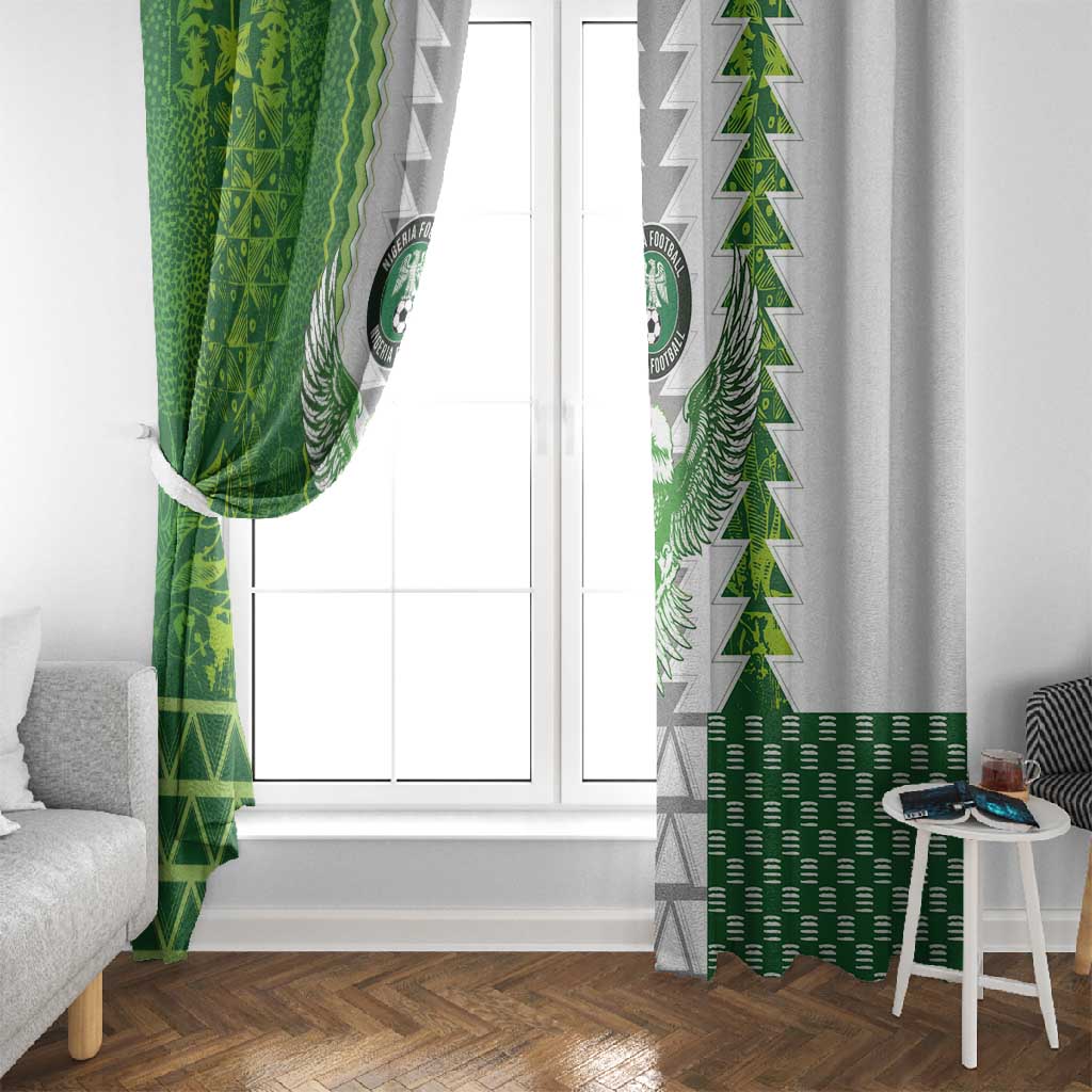 Nigeria National Football Window Curtain Naija Super Eagles - African Pride