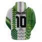 Custom Nigeria National Football Zip Hoodie Naija Super Eagles - African Pride