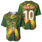 Custom Mali National Football Baseball Jersey Grunge Les Aigles Sporty Style - African Pride