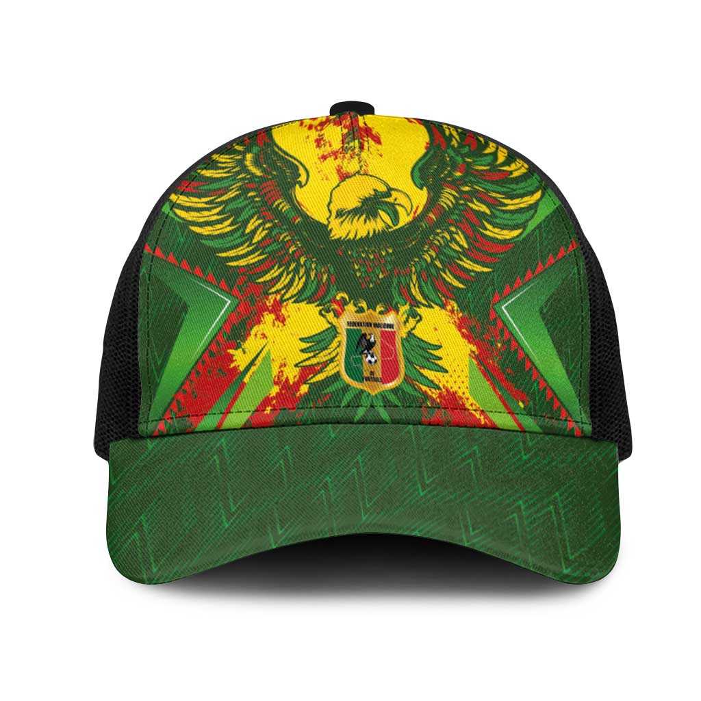 Mali National Football Baseball Net Cap Grunge Les Aigles Sporty Style - African Pride