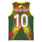 Custom Mali National Football Basketball Jersey Grunge Les Aigles Sporty Style - African Pride
