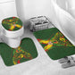 Custom Mali National Football Bathroom Set Grunge Les Aigles Sporty Style LT03