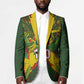 Custom Mali National Football Blazer Grunge Les Aigles Sporty Style - African Pride