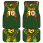 Custom Mali National Football Car Mats Grunge Les Aigles Sporty Style - African Pride