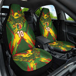 Custom Mali National Football Car Seat Cover Grunge Les Aigles Sporty Style - African Pride