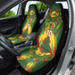 Custom Mali National Football Car Seat Cover Grunge Les Aigles Sporty Style - African Pride
