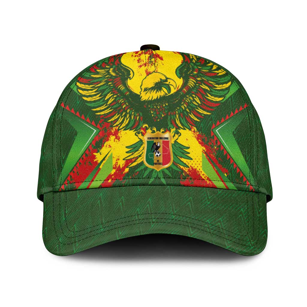 Mali National Football Classic Cap Grunge Les Aigles Sporty Style - African Pride