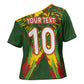 Custom Mali National Football Cross Shoulder Shirt Grunge Les Aigles Sporty Style - African Pride