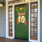 Custom Mali National Football Door Cover Grunge Les Aigles Sporty Style - African Pride