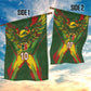 Custom Mali National Football Garden Flag Grunge Les Aigles Sporty Style - African Pride
