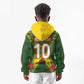Custom Mali National Football Kid Hoodie Grunge Les Aigles Sporty Style - African Pride