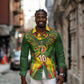 Custom Mali National Football Long Sleeve Button Shirt Grunge Les Aigles Sporty Style - African Pride
