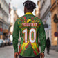 Custom Mali National Football Long Sleeve Button Shirt Grunge Les Aigles Sporty Style - African Pride