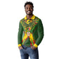Custom Mali National Football Long Sleeve Polo Shirt Grunge Les Aigles Sporty Style - African Pride