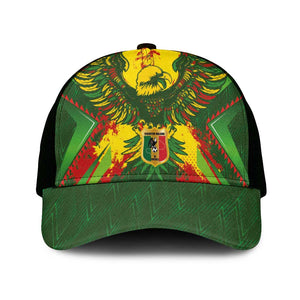 Mali National Football Mesh Trucker Cap Grunge Les Aigles Sporty Style - African Pride