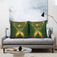 Custom Mali National Football Pillow Cover Grunge Les Aigles Sporty Style - African Pride