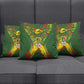 Custom Mali National Football Pillow Cover Grunge Les Aigles Sporty Style - African Pride