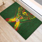 Custom Mali National Football Rubber Doormat Grunge Les Aigles Sporty Style - African Pride