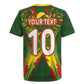 Custom Mali National Football Rugby Jersey Grunge Les Aigles Sporty Style - African Pride