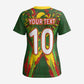 Custom Mali National Football Scrub Top Grunge Les Aigles Sporty Style - African Pride