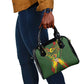Custom Mali National Football Shoulder Handbag Grunge Les Aigles Sporty Style - African Pride