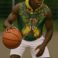 Custom Mali National Football Sleeveless Zip Hoodie Grunge Les Aigles Sporty Style - African Pride