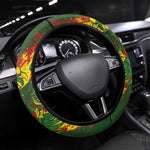 Mali National Football Steering Wheel Cover Grunge Les Aigles Sporty Style - African Pride