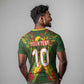 Custom Mali National Football T shirt Grunge Les Aigles Sporty Style - African Pride