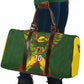 Custom Mali National Football Travel Bag Grunge Les Aigles Sporty Style - African Pride