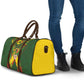 Custom Mali National Football Travel Bag Grunge Les Aigles Sporty Style - African Pride