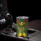 Custom Mali National Football Tumbler Cup Grunge Les Aigles Sporty Style - African Pride