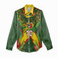 Custom Mali National Football Women Casual Shirt Grunge Les Aigles Sporty Style - African Pride