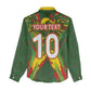 Custom Mali National Football Women Casual Shirt Grunge Les Aigles Sporty Style - African Pride