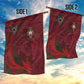 Morocco National Football Garden Flag The Atlas Lions Grunge with National Flag - African Pride