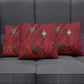 Morocco National Football Pillow Cover The Atlas Lions Grunge with National Flag - African Pride