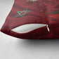 Morocco National Football Pillow Cover The Atlas Lions Grunge with National Flag - African Pride
