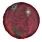Morocco National Football Spare Tire Cover The Atlas Lions Grunge with National Flag - African Pride