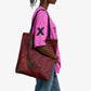 Morocco National Football Tote Bag The Atlas Lions Grunge with National Flag - African Pride