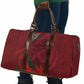 Morocco National Football Travel Bag The Atlas Lions Grunge with National Flag - African Pride