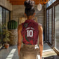 Custom Morocco National Football Women Sleeveless Polo Shirt The Atlas Lions Grunge with National Flag - African Pride
