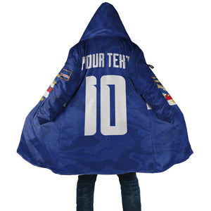 Custom Cape Verde National Football Cloak Glory Blue Sharks - African Pride