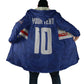 Custom Cape Verde National Football Cloak Glory Blue Sharks - African Pride